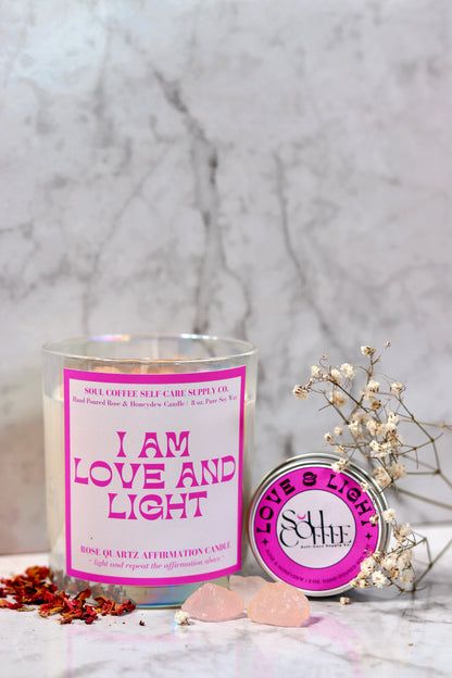 Love & Light Affirmation Candle