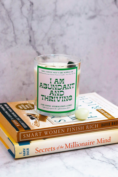 Abundant & Thriving Affirmation Candle